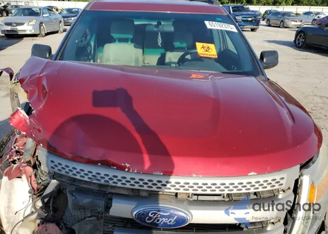 2013 Ford Explorer из США, поврежденный, VIN 1FM5K7B98DGC37543